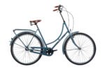 Amsterdam dame cykel 3 Gear - Grå blå