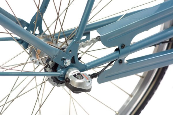 Amsterdam dame cykel 3 Gear - Grå blå