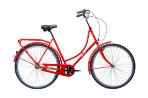 Amsterdam dame cykel  3 Gear - Rød