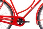 Amsterdam dame cykel  3 Gear - Rød