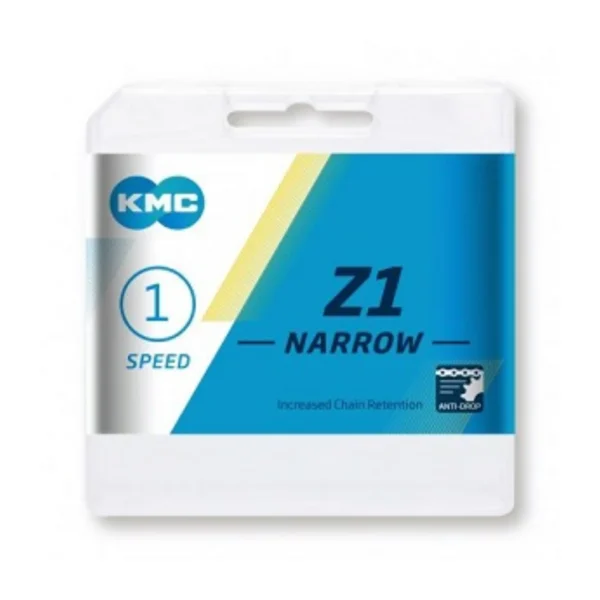KMC Kæde 1/2" x 3/32", 7.3mm, 112L, Singlespeed, Brun