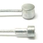 Bremse wire 2250 mm med 2 ende stop:
