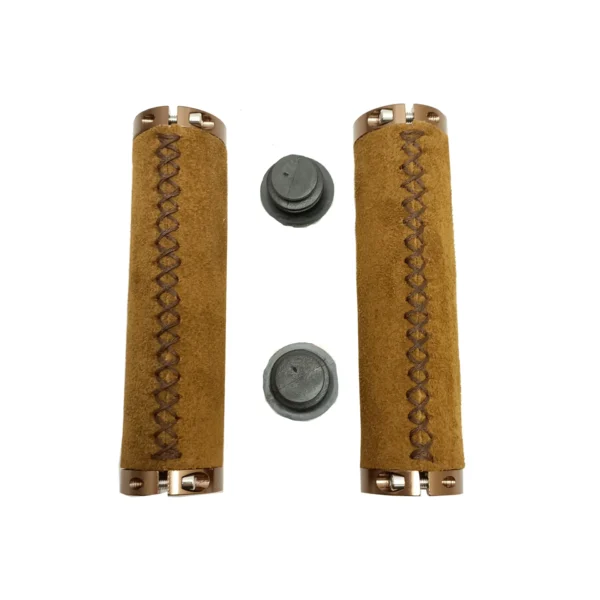 FLEXI  Soft Browny Håndtag – Brun Ruskind