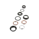 M-Wave Styrfittings ZS44/44 T C, semi-integreret 1 1/8", sort: