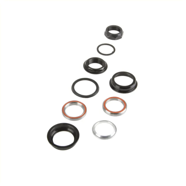 M-Wave Styrfittings ZS44/44 T C, semi-integreret 1 1/8", sort: