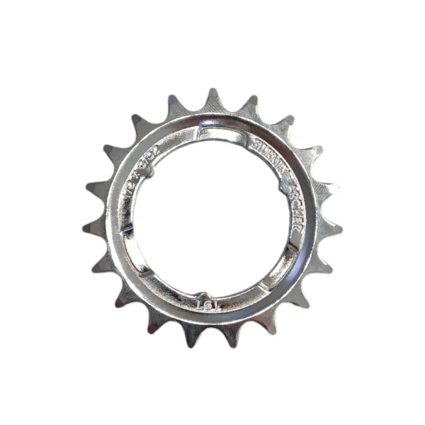Sturmey Archer tandhjul 19T – 3/32" spline, sølv (C50)
