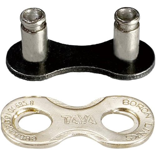 TAYA Chain Link Sigma Pro 1/2x1/8", sort – 2 stk. på kort: