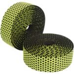 Edge Silicon anti-slip styrbånd – gul (2 stk. i æske)