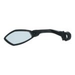 Spiegel Edge E-bike Mirror – Black (Left, 21–26 mm)  360° adjustable mirror.