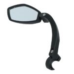 Spiegel Edge E-bike Mirror – Black (Left, 21–26 mm)  360° adjustable mirror.