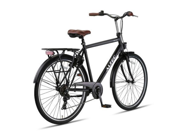 Altec herre cykel  28"  50 cm, 7 gear udvendlig, mat sort: