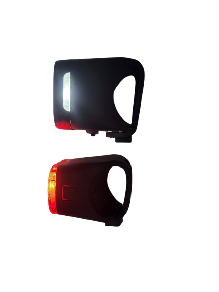 ADD VIEW -USB  cykellygtesæt LED cykellygte  