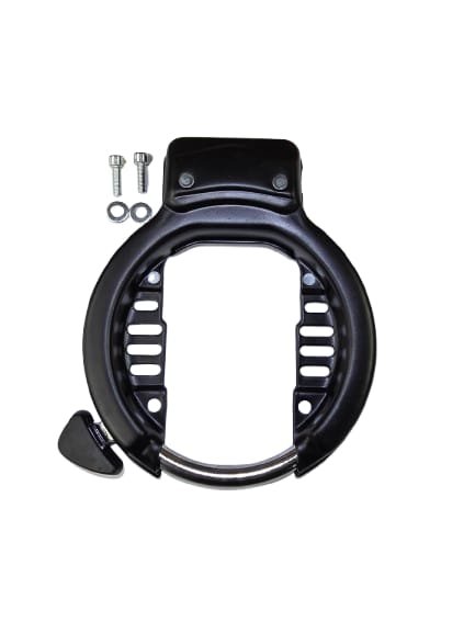 Ringlås ZOLI 88315R m/2 Bolte Sort / Forsikringsgodkendt, og der medfølger 2 stk. nøgler til låsen.